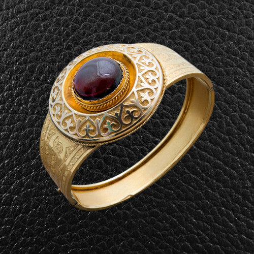 Garnet Victorian Estate Bracelet