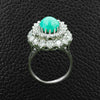 Turquoise & Diamond Estate Ring