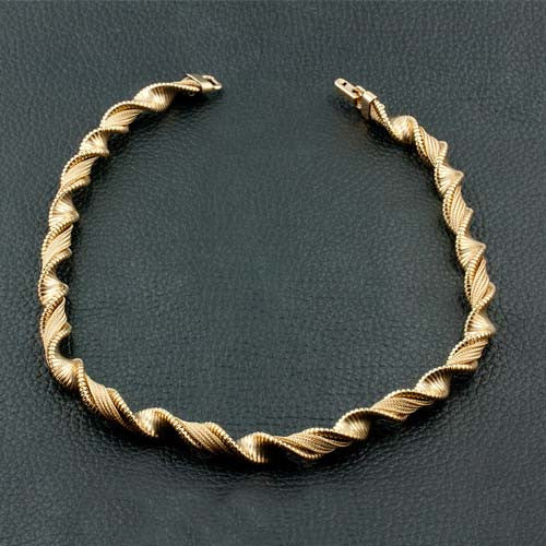 Vintage Yellow Gold Necklace