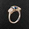 Sapphire & Diamond Ring