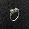 Yellow & Brown Diamond ByPass Ring