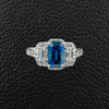 Sapphire & Diamond Ring
