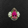 Pink Tourmaline Estate Ring
