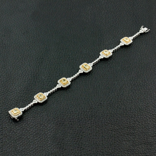 Yellow Diamond Bracelet