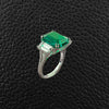 Emerald & Diamond Ring