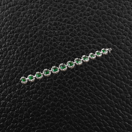 Emerald & Diamond Bracelet