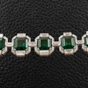 Emerald & Diamond Bracelet
