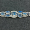 Moonstone, Sapphire & Diamond Bracelet