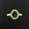 Sapphire & Diamond Ring
