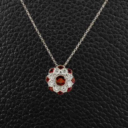 Ruby & Diamond Pendant