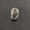 Orange-Brown Diamond Estate Ring
