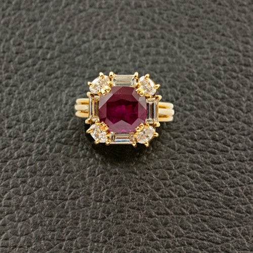 Ruby & Diamond Ring