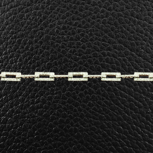Rectangular Link Diamond Bracelet