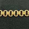 Oval & Bar Link Estate Bracelet