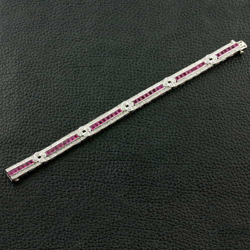 Ruby & Diamond Bracelet