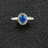 Oval Sapphire & Diamond Ring