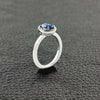 Oval Sapphire & Diamond Ring