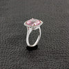 Morganite & Diamond Ring