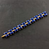 Lapis & Diamond Bracelet