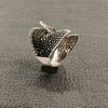 Black, Brown & White Diamond Ring