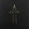Garnet Cross Estate Pendant