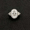 Oval Diamond Engagement Ring