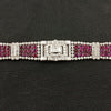 Ruby & Diamond Cartier Estate Bracelet