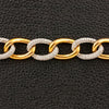 Gold & Diamond Link Bracelet