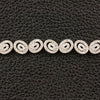 Double Oval Link Diamond Bracelet