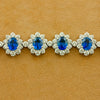 Sapphire & Diamond Bracelet