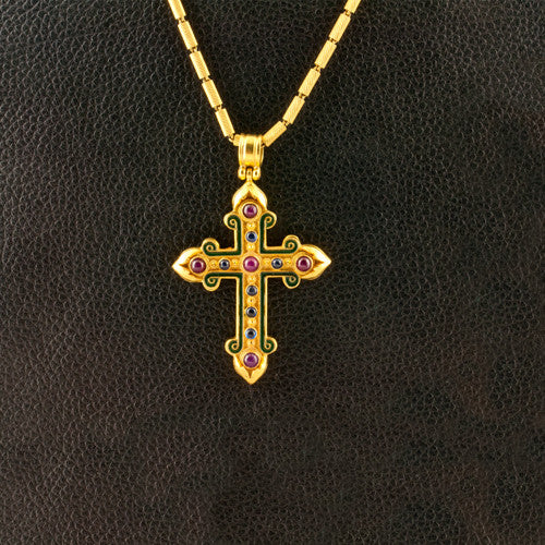 Lalounis Estate Cross Pendant