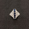 Sapphire & Diamond Estate Dinner Ring