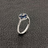 Sapphire & Diamond Ring