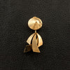 Yellow Gold Estate Watch Pin
