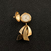 Yellow Gold Estate Watch Pin