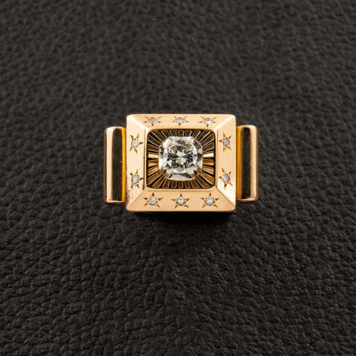 Yellow Gold & Diamond Estate Ring