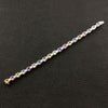 Diamond & Multi-color Sapphire Bracelet