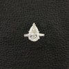 Pear shaped Diamond Engagement Ring
