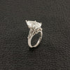Pear shaped Diamond Engagement Ring