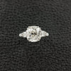 Cushion cut Engagement RIng