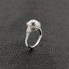 Cushion cut Engagement RIng