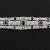 Sapphire & Diamond Bracelet