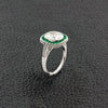 Emerald & Diamond Ring