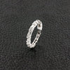 Alternating Shapes Diamond Eternity Band