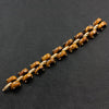 Tiger's Eye & Diamond Bracelet