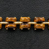 Tiger's Eye & Diamond Bracelet