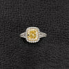 Yellow Diamond Engagement Ring