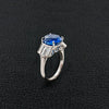 Sapphire & Diamond Ring