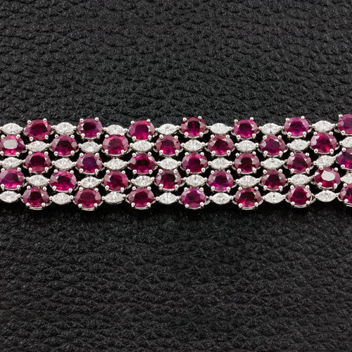 Ruby & Diamond Bracelet