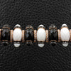 Black Diamond, Chalcedony & Spinel Bracelet